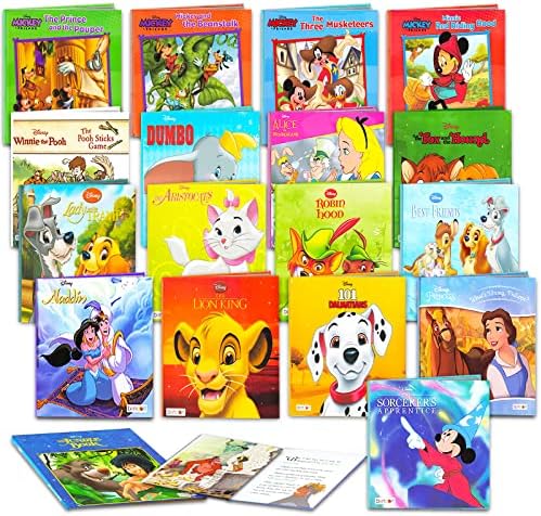 Disney Classic Storybook Collection for Toddlers 1-3 ~ Bundle with